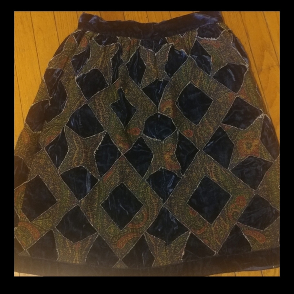 COPY - Anna Sui Velvet Skirt